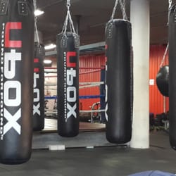 Bags at the Mt Gravatt Brisbane Boxing gym