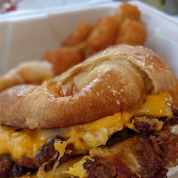 Dos Rios Tavern on the Green - Bacon, Egg and Cheese Croissant - Sports Bars Near Me - Pico Rivera, California Dos Rios Tavern on the Green - Bacon, Egg and Cheese Croissant - Sports Bars Near Me - Pico Rivera, California