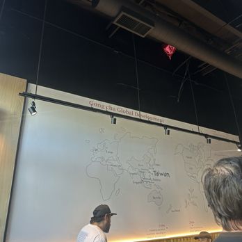 Gong Cha Pleasant Hill - Wall map - Bubble Tea Near Me - Pleasant Hill, California