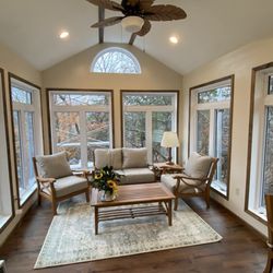 Marvin Perrigo Construction - Finished area and how we staged it.
