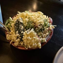 overdressed salad
