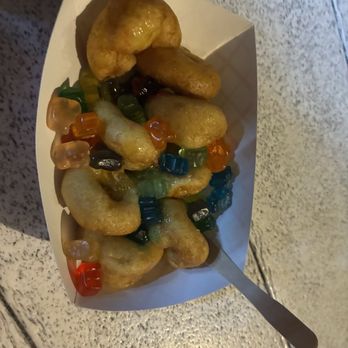 Rooster Treats - 8 mini donuts with gummy bears - Donuts Near Me - Key West, Florida Rooster Treats - 8 mini donuts with gummy bears - Donuts Near Me - Key West, Florida