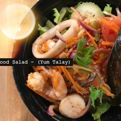 Bangkok Cafe - Seafood Salad @ BangkokCafeVA.com