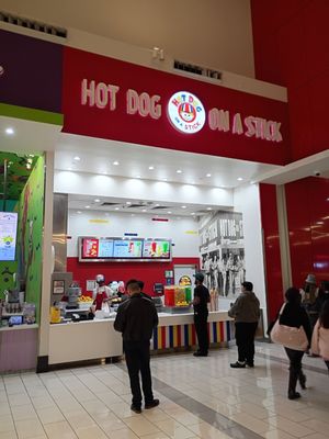 Hot Dog on a Stick by null