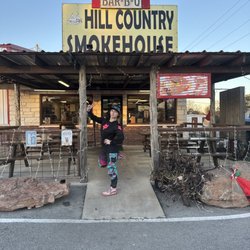 Hill Country Smokehouse - Pro rider Zayne Carter at the one and only hill country smoke house