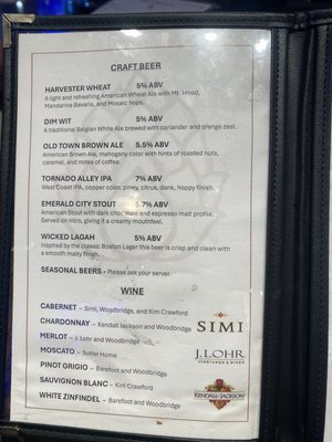 Menu photo 1 River City Brewery Wichita, KS Menu photo 1 River City Brewery Wichita, KS