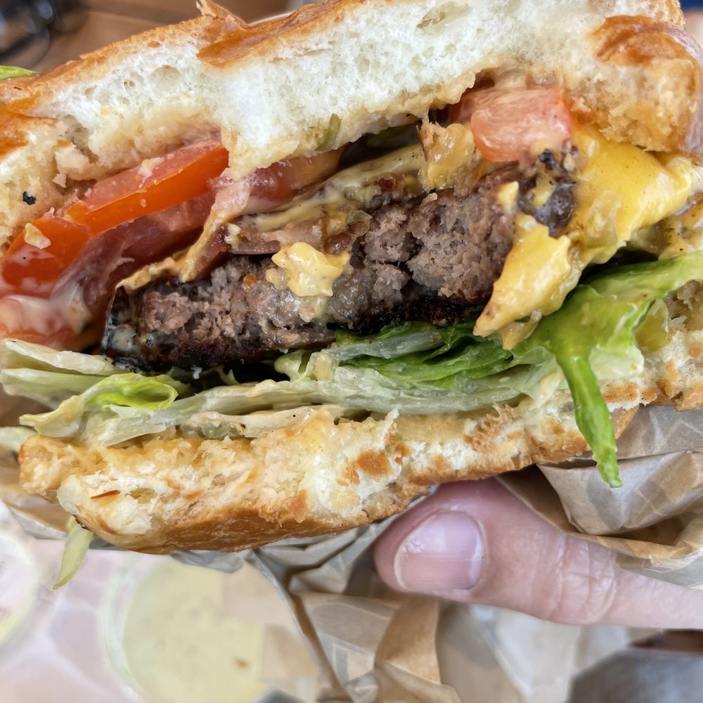 Gott's St. Helena - Delish Bacon Cheeseburger - Burgers Near Me - Saint Helena, California Gott's St. Helena - Delish Bacon Cheeseburger - Burgers Near Me - Saint Helena, California