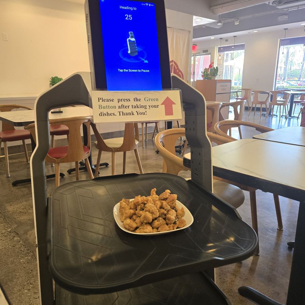 EverSpring Modern Chinese - Robot with popcorn chicken - Chinese Near Me - Tustin, California EverSpring Modern Chinese - Robot with popcorn chicken - Chinese Near Me - Tustin, California