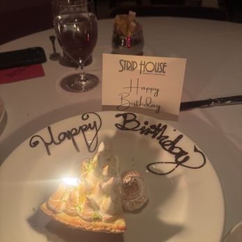 Strip House Steakhouse - Key Lime Pie - Steakhouses Near Me - Las Vegas, Nevada