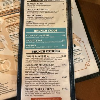 Que Onda Tacos + Tequila - Brunch menu - Mexican Near Me - Charlotte, North Carolina Que Onda Tacos + Tequila - Brunch menu - Mexican Near Me - Charlotte, North Carolina