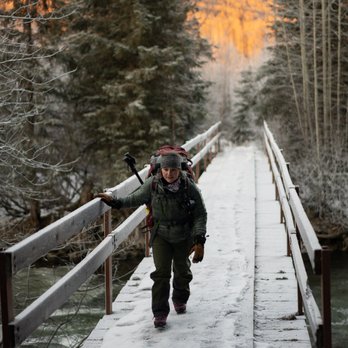 Resurrection Pass Trail - one of the many food bridges - Hiking Near Me - Hope, Alaska