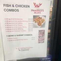 Fisherman's Island - Fried Menu
