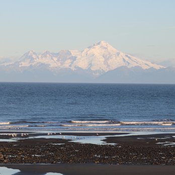 Lost Anchor Cabins - Volcano views overlooking the bluff - Vacation Rentals Near Me - Anchor Point, Alaska
