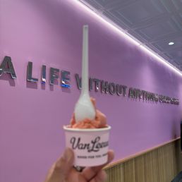 Dessert menu