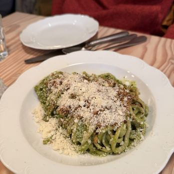 Little Goat - Bucatini with ramp pesto - Mediterranean Near Me - Rhinebeck, New York Little Goat - Bucatini with ramp pesto - Mediterranean Near Me - Rhinebeck, New York