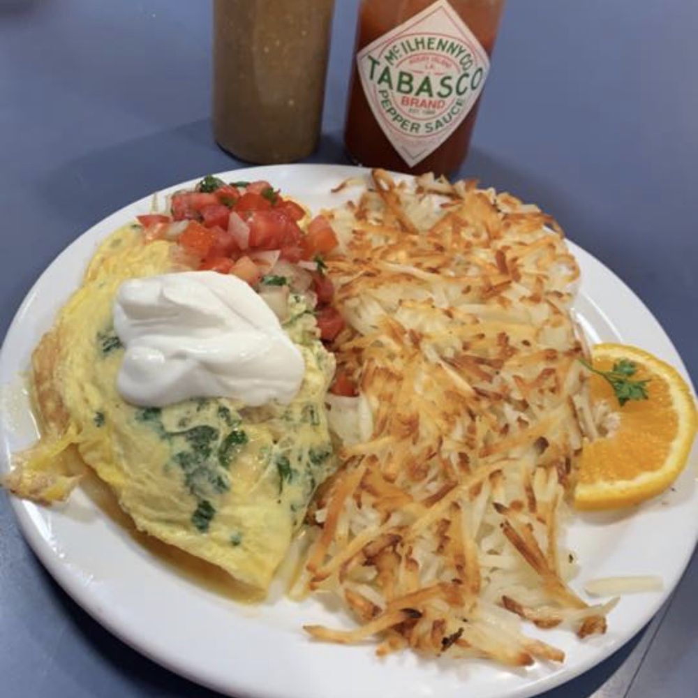Beach Break Cafe - Mexican Seafood Omelette - Breakfast & Brunch Near Me - Oceanside, California Beach Break Cafe - Mexican Seafood Omelette - Breakfast & Brunch Near Me - Oceanside, California