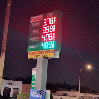 Sinclair - Always disclose their prices - Gas Stations Near Me - Fullerton, California