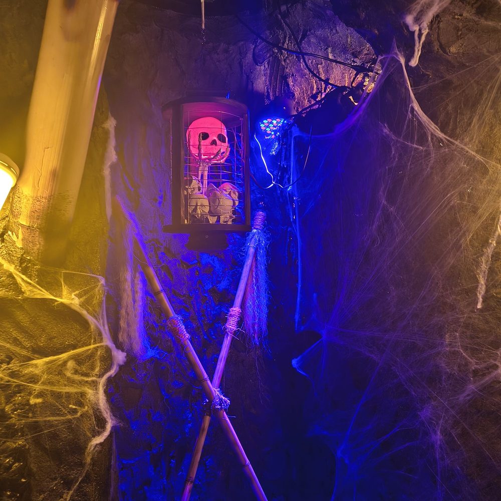 Secret Island - Decorated for Halloween - Polynesian Near Me - Long Beach, California