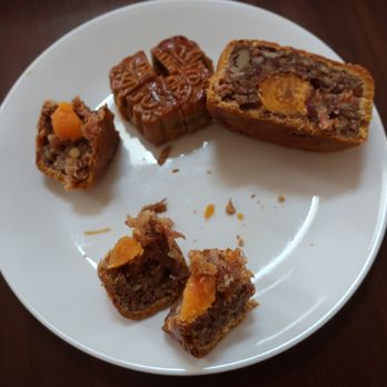 Kee Wah Bakery - Happy Mid-Autumn Mooncake Festival!  Bite-sized cuts of mixed nuts and ham mooncakes. - Bakeries Near Me - Monterey Park, California