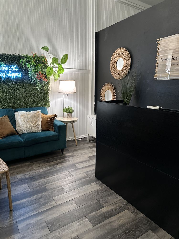 Vivacious Beauty Lounge Logo