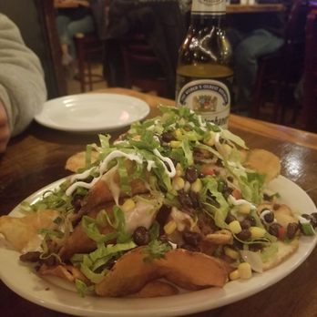 The Publik House - 1/2 order of Irish Chorizo Nachos and a Weihenstephaner beer - Gastropubs Near Me - Peoria Heights, Illinois The Publik House - 1/2 order of Irish Chorizo Nachos and a Weihenstephaner beer - Gastropubs Near Me - Peoria Heights, Illinois