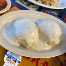 a plate of food on a table