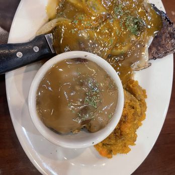 The Buttermilk Cafe - Liver and onions Cornbread stuffing Sweet potatoes - Comfort Food Near Me - New Braunfels, Texas The Buttermilk Cafe - Liver and onions Cornbread stuffing Sweet potatoes - Comfort Food Near Me - New Braunfels, Texas