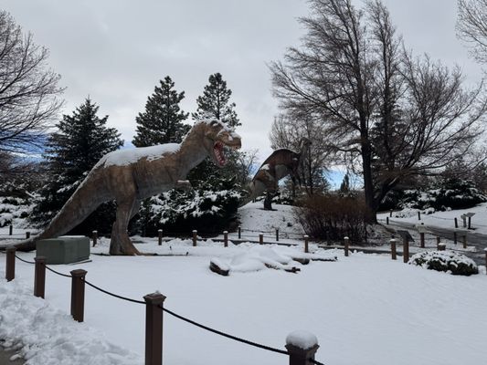 Ogden's George S. Eccles Dinosaur Park by null