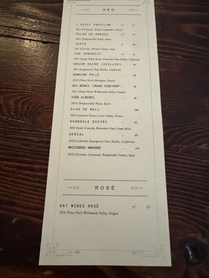 Menu photo 8 Sur Lie Portland, ME