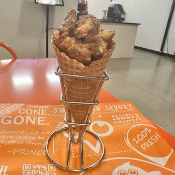 Chick'nCone - Kickin ranch entree - Chicken Shop Near Me - Estero, Florida