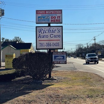 Richie's Auto Care - WE NOW DO INSPECTIONS!!! Make an appointment with us, call (781)384-0425. - Auto Repair Near Me - Hanover, Massachusetts Richie's Auto Care - WE NOW DO INSPECTIONS!!! Make an appointment with us, call (781)384-0425. - Auto Repair Near Me - Hanover, Massachusetts