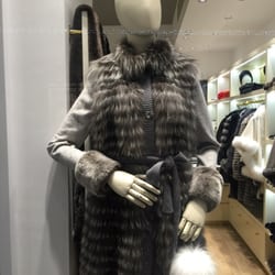 N Peal - Exquisitely crafted by hand, silver fox gilet! These hold a little secret of being reversible