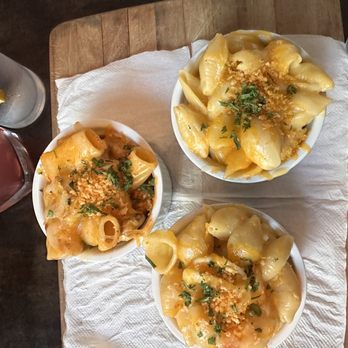 Row House - Mac and Cheese Trio - New American Near Me - New York, New York Row House - Mac and Cheese Trio - New American Near Me - New York, New York