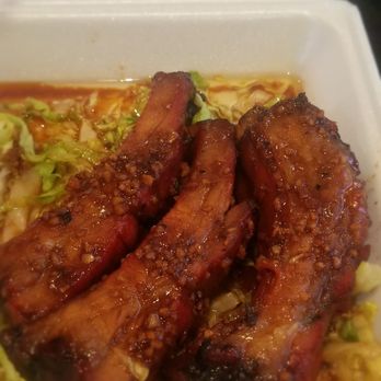 Chinshan - BBQ Pork Ribs (minus one rib) - Chinese Near Me - Albuquerque, New Mexico