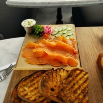 RH Rooftop Restaurant at RH Oak Brook - Smoked salmon - Breakfast & Brunch Near Me - Oak Brook, Illinois RH Rooftop Restaurant at RH Oak Brook - Smoked salmon - Breakfast & Brunch Near Me - Oak Brook, Illinois