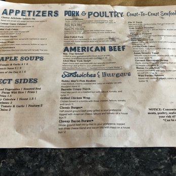 Bobby Mac's Bayside Tavern & Grill - Menu - American Near Me - Fair Haven, Michigan
