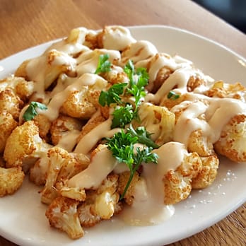 Tabule Middle Eastern Cuisine - Cauliflower, although flash fried, was not crispy. Roasted cauliflower made has the same effect minus the excessive oil absorbed in it. - Middle Eastern Near Me - Toronto, Ontario Tabule Middle Eastern Cuisine - Cauliflower, although flash fried, was not crispy. Roasted cauliflower made has the same effect minus the excessive oil absorbed in it. - Middle Eastern Near Me - Toronto, Ontario