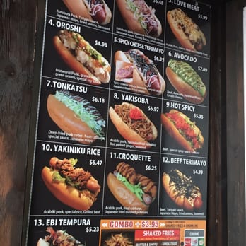 Japadog - All the options - Japanese Near Me - Vancouver, British Columbia Japadog - All the options - Japanese Near Me - Vancouver, British Columbia
