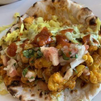 Marigold Café - Cauliflower taco with all the fixings!! - Indian Near Me - Albuquerque, New Mexico