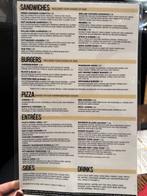 Menu photo 1 SoHo Pittsburgh, PA Menu photo 1 SoHo Pittsburgh, PA