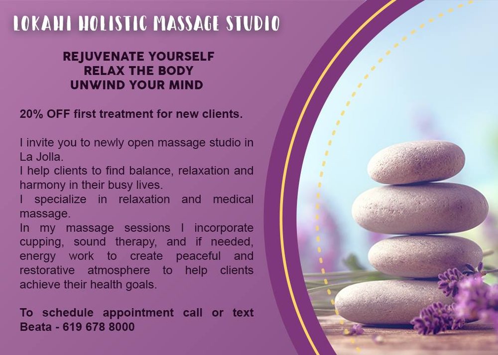 Lokahi Holistic Updated January 2026 La Jolla California Massage