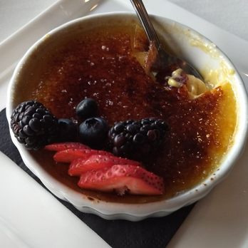 Windows On the Water - Salted Butterscotch Creme Brulee $10 - Perfect end to a perfect meal - New American Near Me - Morro Bay, California Windows On the Water - Salted Butterscotch Creme Brulee $10 - Perfect end to a perfect meal - New American Near Me - Morro Bay, California