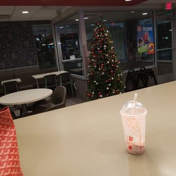 McDonald's - a christmas tree in the background - Fast Food Near Me - Richton Park, Illinois McDonald's - a christmas tree in the background - Fast Food Near Me - Richton Park, Illinois