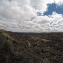 Mountain Skills Rock Guides - You'll never forget this view while you're repelling down.