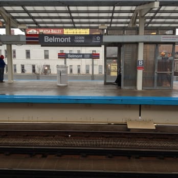 CTA - Belmont [Red, Brown, Purple ] - Public Transportation Near Me - Chicago, Illinois