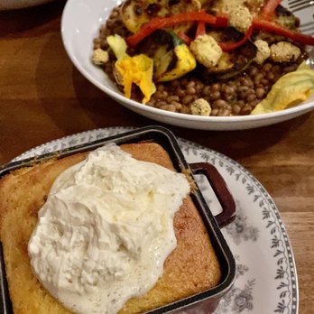 Virtue Restaurant - Cornbread and squash entree - Southern Near Me - Chicago, Illinois
