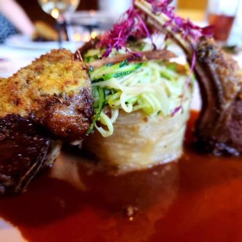 Painted Pony - PISTACHIO CRUSTED LAMB CHOPS - New American Near Me - Saint George, Utah Painted Pony - PISTACHIO CRUSTED LAMB CHOPS - New American Near Me - Saint George, Utah