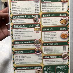 Como En Casa Tacos y Qusadillas