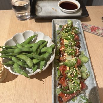 SHIKI - Edamame, crispy tuna - Sushi Bars Near Me - Charleston, South Carolina