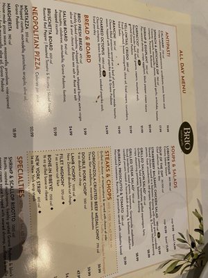 Menu photo 8 Brio Italian Grille Rancho Cucamonga, CA Menu photo 8 Brio Italian Grille Rancho Cucamonga, CA